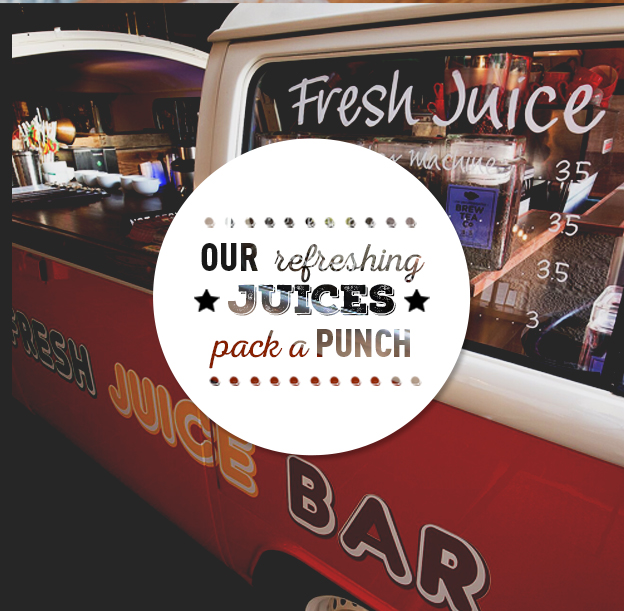 Our refreshing juices pack a punch
